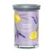 Yankee Candle Paarse Cilinder Kaars van Glas 14,9 cm