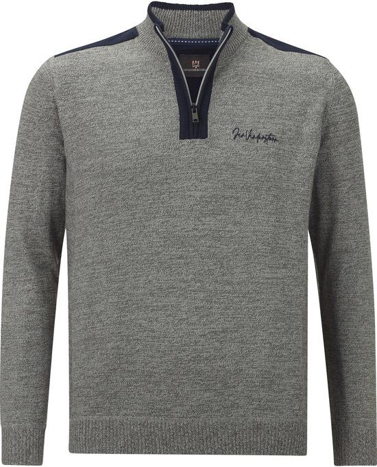 Jan Vanderstorm heren Trui - 72/74 - grijs - Plus Size