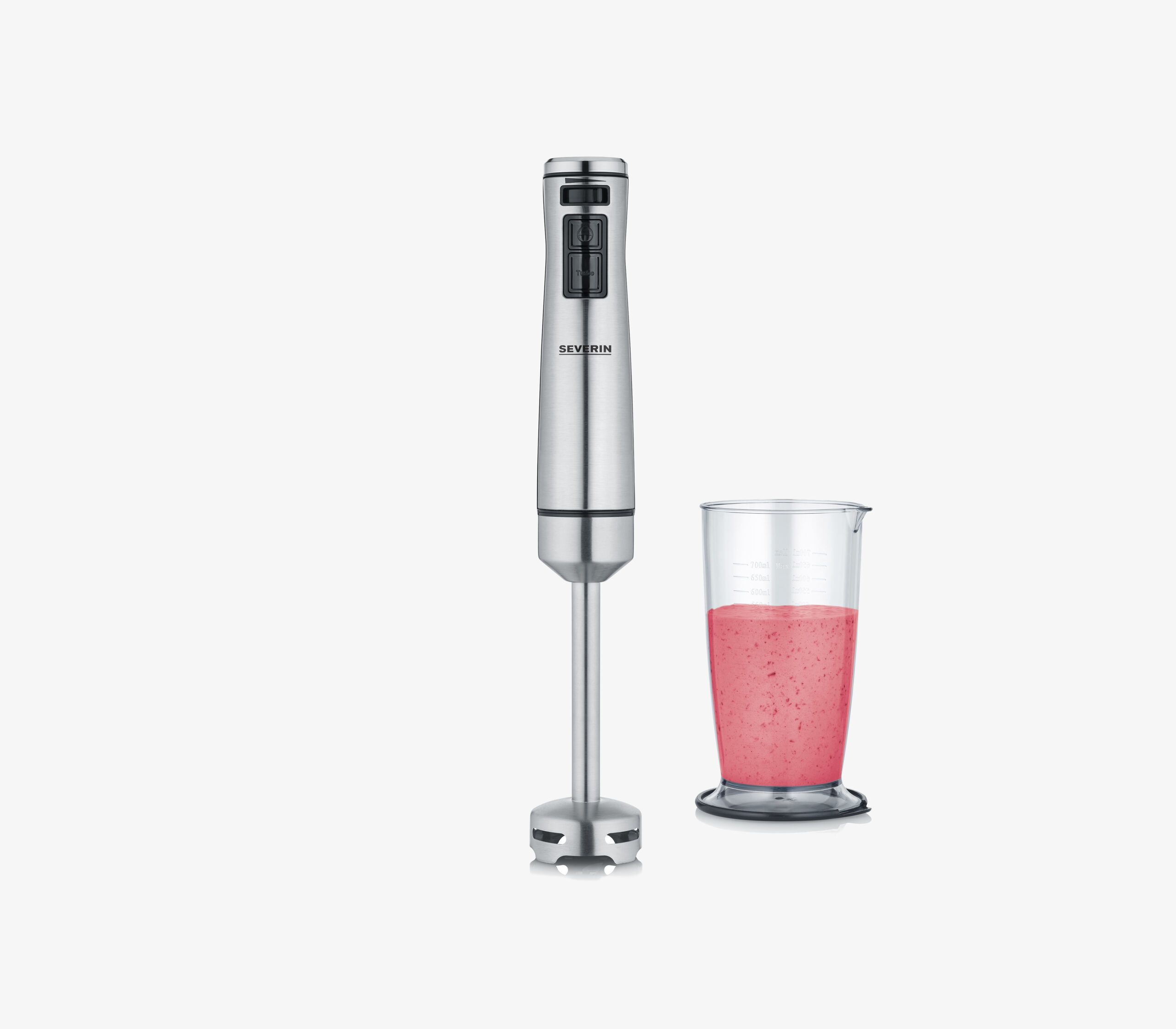 Severin SM 3773 Sportblender - 1000W - 0.7L - Zwart/RVS