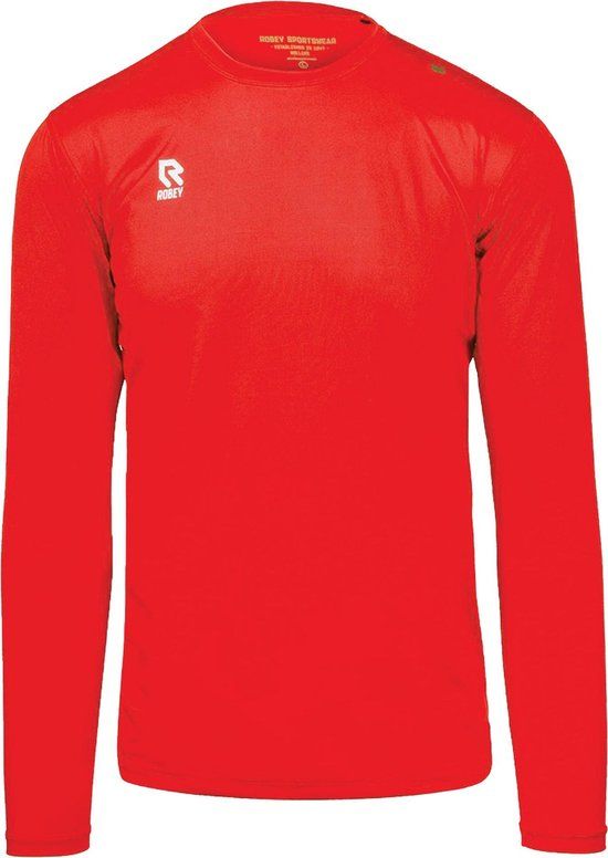 Robey Longsleeve Sporttrui - Mannen - Maat L - Rood
