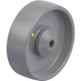 Blickle PO 125/10KA-ELS Wiel Wieldiameter: 125 mm Draagvermogen (max.): 300 kg 1 stuk(s)