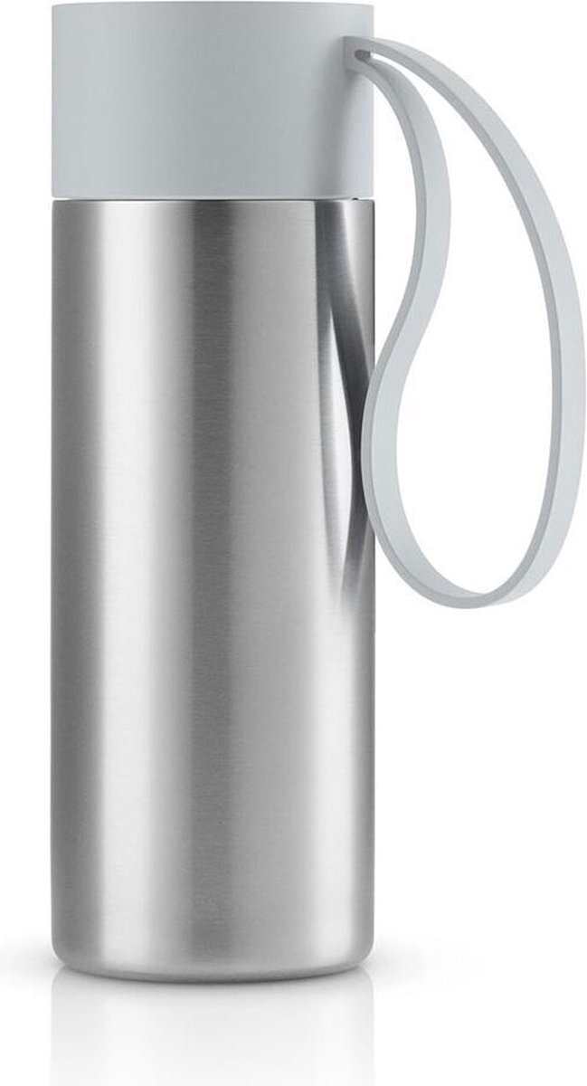 Eva Solo thermosbeker To Go 350 ml RVS zilver/lichtgrijs