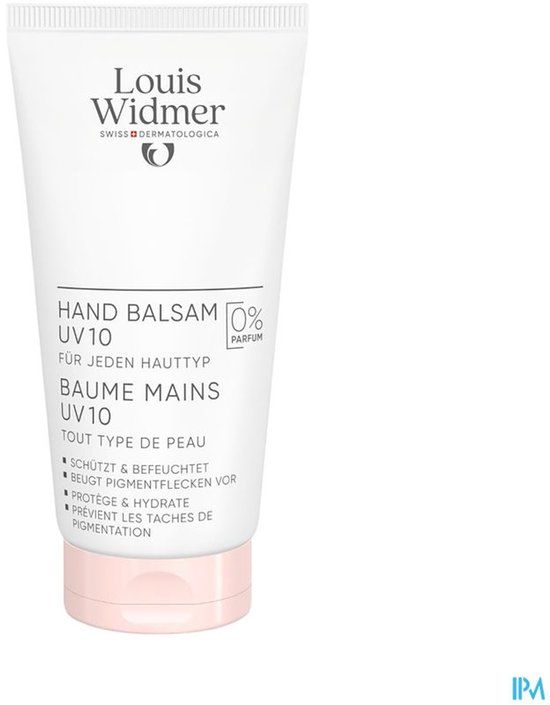 Louis Widmer Handbalsem SPF10 Parfumvrij 75 ml