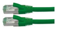 ROLINE Recycled Material ROLINE RM Patchkabel Cat.6A S/FTP (PiMF), groen, 2 m