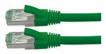 ROLINE Recycled Material ROLINE RM Patchkabel Cat.6A S/FTP (PiMF), groen, 2 m