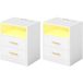 Lot de 2 tables d'appoint modernes avec tiroirs, lumières LED, multiprises et ports USB, pour chambre, blanc