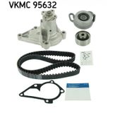SKF Pompe à eau + kit de courroie de distribution VKMC 95632