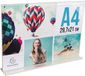 Exacompta 10x Infostandaard recht horizontaal A4 - Transparant - 84159D