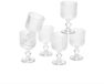 Mica Decorations Merlot Verre à vin set de 6 - 250 ml - Verre - Transparent
