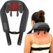 Synthesa Shiatsu Massagekussen Draadloos met Verwarmingsfunctie