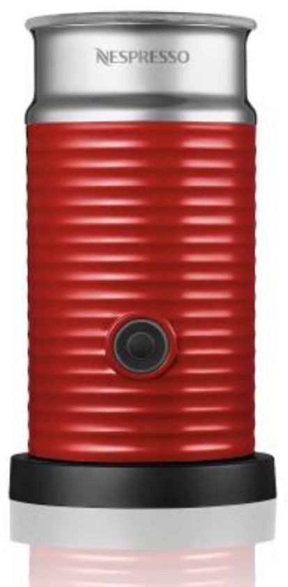 Nespresso Aeroccino 3 - Melkopschuimer - Rood