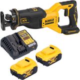 DeWalt DCS 382 P2 accu reciprozaag sabelszaag 18 V borstelloos + 2x accu 5,0 Ah + oplader