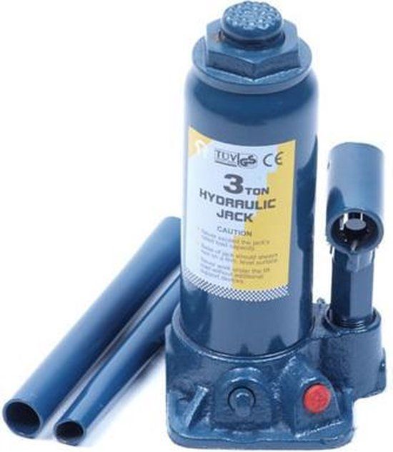 Huismerk Potkrik 3 ton blauw/rood