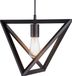 Teamson Home Armonia Hanglamp - Zwart - Metaal - E14