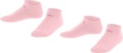 Esprit Foot Logo 2-Pack sneakersokken kinderen roze - maat 27-30