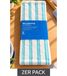 O46HI (MB11) Lot de 2 housses de nettoyage 40 cm avec fibres haute performance pour un nettoyage intensif des sols (Blanc/Bleu clair)
