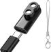 Ledlenser Adaptateur de chargement USB C compatible avec MH11 MH5 - Chargeur magnétique - Lampe frontale - Type C - Noir