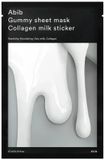 Abib Gummy Sheet Mask - Collagen Milk Sticker 1 pièce