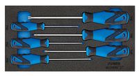 Gedore 1500 CT1-2163 TXB schroevendraaier in Check-Tool-inzetstuk