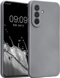 kwmobile metallic telefoonhoesje van TPU - geschikt voor Samsung Galaxy A37 5G - Flexible case voor smartphone - In metallic grijs