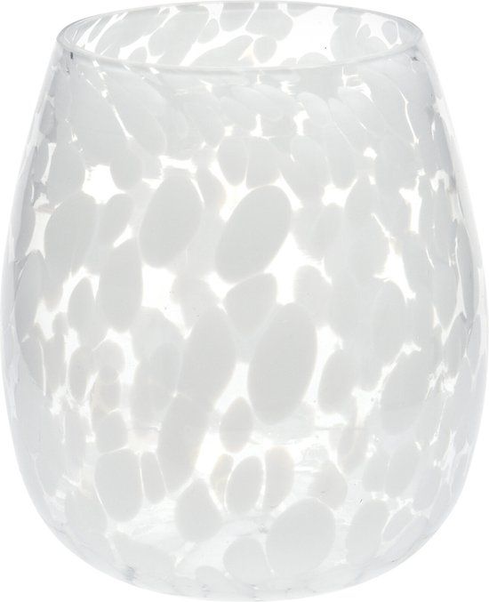 Nampook Theelichthouder glas 15x16cm