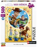 Nathan - Puzzel voor volwassenen van 500 stukjes - Tot in de oneindigheid en verder / Toy Story - Vanaf 12 jaar - Puzzel van premium kwaliteit - 12001973