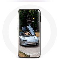 Maniacase Hoesje voor Samsung Galaxy S9 Plus Formule 1 McLaren Auto Grijs