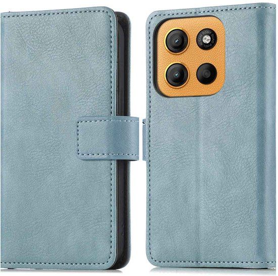 imoshion Luxe Bookcase - Lichtblauw - Geschikt voor Motorola Moto G15 / G15 Power