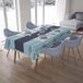 Bonamaison Tafelkleed, Anti-Mold, Sneldrogend, Waterdicht, 100% Polyester Tafellaken, Willekeurig patroon, 140 x 200 Cm