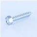 Boulon tête hexagonale 6,3x16 mm acier zingué 1 pièce
