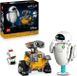 LEGO Disney Pixar WALL-E und EVE, Bausatz für Erwachsene, 4 Ausstellungsfiguren
