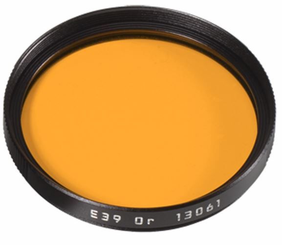 Leica 13061 Filter Orange E 39 - Zwart