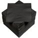 HEKU 100 effen servetten, 3-laags, 33 x 33 cm, zwart