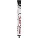 Super Stroke Poignée de putter Pistol Lock 1.0, blanc/rouge