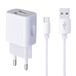 MUTTO Universele wandlader, 5 V, 2 A/10 W, met 2 USB-poorten + USB-kabel type C, 1 m, oplader type C, snel opladen en synchroniseren