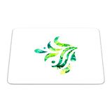 Bonamaison, Rechthoek Pop Art Digital bedrukte muismat, antislip onderkant, voor kantoor en thuis, grootte: 22x18 cm