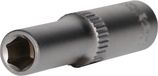 KS Tools BRILLIANT TOOLS 1/4" inbus lange versie 6 mm