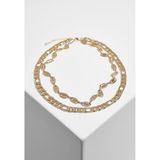 Urban Classics Layering Basic Ketting Goudkleurig