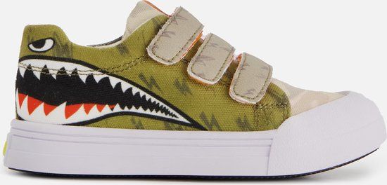 Go Banana's Sneakers Jongens SHARK PRINT Canvas Maat 29