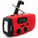 Denver SCR2007 Noodradio - Powerbank Zonneenergie - FM Radio - Zaklamp - Opwindbaar - SOS Knop