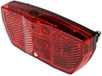 Benson Achterlicht - verstelbaar - rode LED - reflector - IPX3 - 93 x 41 x 23,5 mm - inclusief batterijen