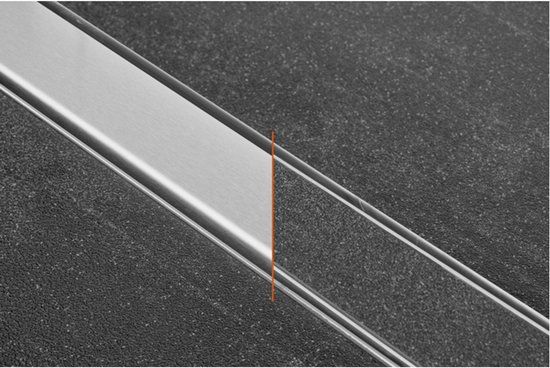 Easy Drain Compact Douchegoot 70x6 cm RVS - Diverse Rooster Opties