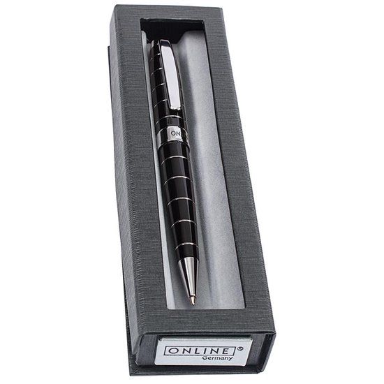 Online Schreibgeräte ONL38261 Balpen Lined Black