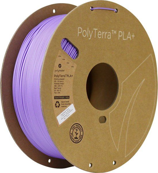 Polymaker PolyTerra™ PLA+ Purple - Paars