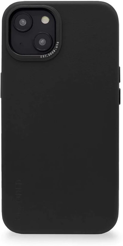 Decoded Leather Backcover Apple iPhone 14 Black