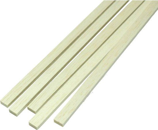 Pichler Grenen lijst - 1000 x 3.0 x 3.0 mm - 10 stuks