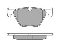 MEYLE Bremsbelagsatz, Scheibenbremse 0252331320/PD Vorderachse | Compatibel met: BMW 3, 3 Cabriolet, 3 Coupe, 3 Touring, X1