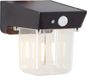 Brilliant Parson - Applique murale extérieure - LED 2W - Solaire - 240 lm - 2700K - Capteur - IP44 - Noir