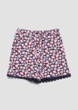 s.Oliver Broek navy / lichtblauw / lichtgeel / lichtroze