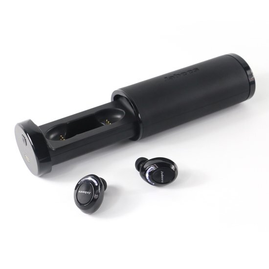 Jabees Zwart Bluetooth In-ear True Wireless Inwendig met Oplaadcase zwart